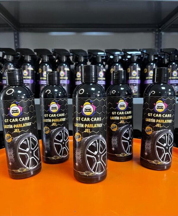 GT CAR CARE Lastik Parlatıcı Jel 500 ml - Görsel 2