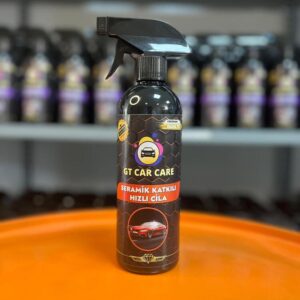 GT Car Care Seramik Katkılı Hızlı Cila 500 ml şişesi – Aracın boyasını koruyan ve parlaklık sağlayan seramik katkılı hızlı cila