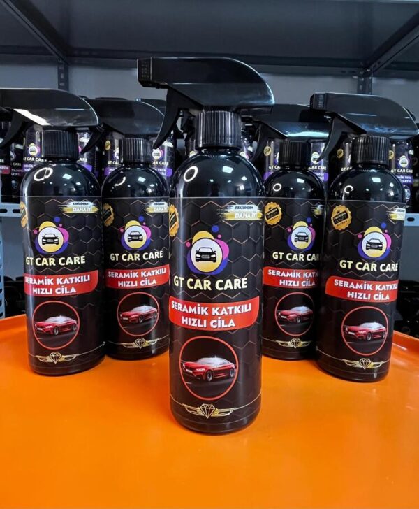 GT Car Care Seramik Katkılı Hızlı Cila 500 ml - Görsel 4