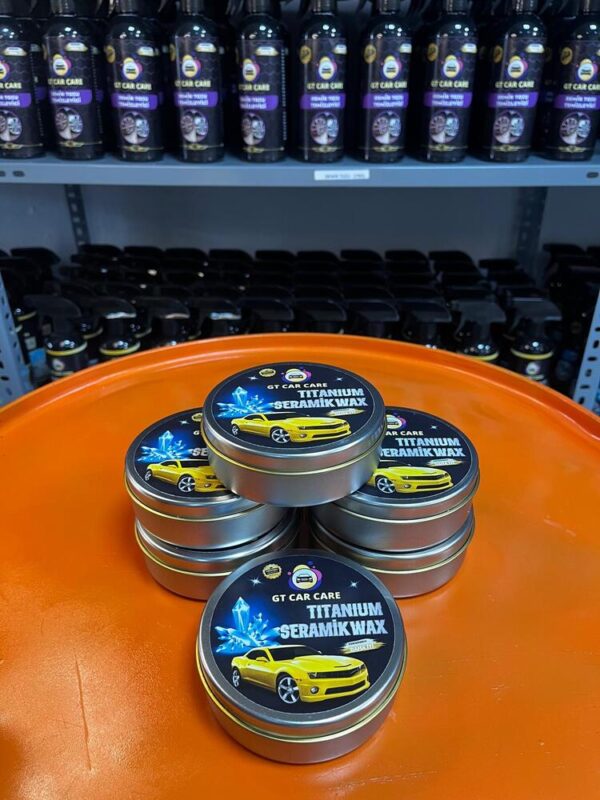 GT Car Care Titanium Seramik Wax Cila Boya Koruma Seti - Görsel 3