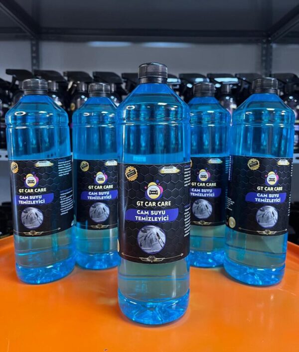 GT Car Care Cam Suyu Temizleyici 1000 ml – Araç camlarındaki kireç ve su lekelerini temizleyen oto bakım ürünü