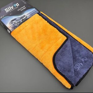 GT Car Care Silvia Ultra Emici Cila ve Kaporta Kurulama Bezi 50x70cm 780GSM - Aracınızı yıkama veya cila sonrası pürüzsüz ve etkili şekilde kurular