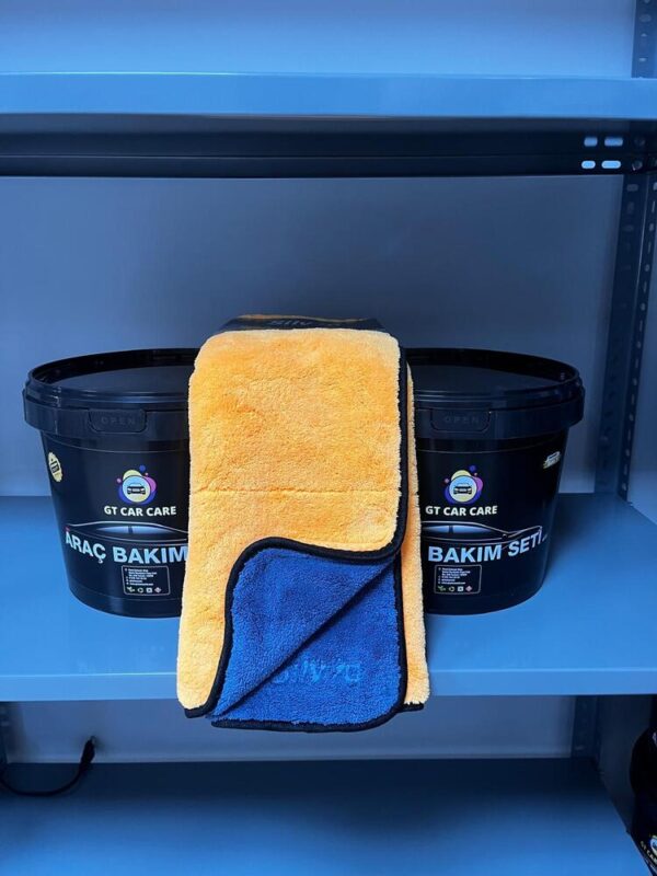 GT Car Care Silvia Ultra Emici Cila ve Kaporta Kurulama Bezi 50x70cm 780GSM - Görsel 2