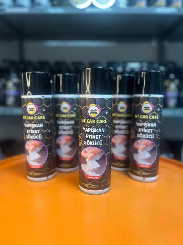 GT Car Care Yapışkan Etiket ve İz Sökücü Sprey (Aerosol) 500ml - Görsel 3
