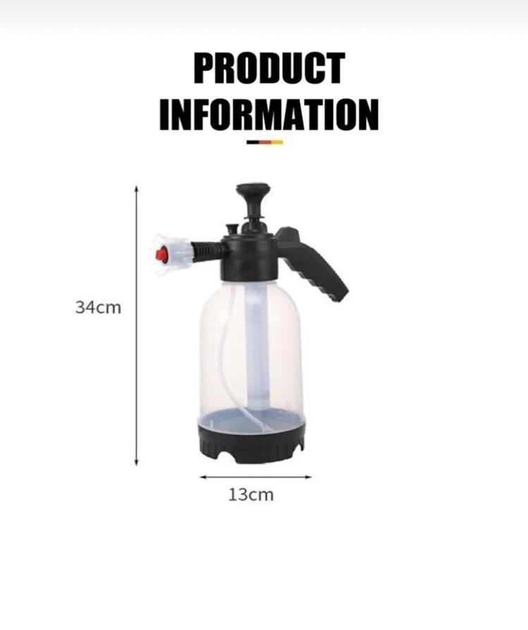 GT Car Care Araç ve Ev İçin Basınçlı Köpük Atan Yıkama Pompası - Görsel 3